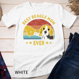 Womens Cute Best Beagle Mom Ever Retro Vintage Gift Puppy Lover T-Shirt
