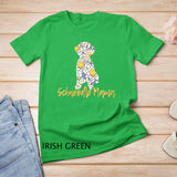 Womens Schnoodle Mom Cute Birthday Gift and Schnoodle Mama V-Neck T-Shirt
