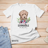 Womens Schnoodle Shirt Dog Gifts Schnoodle Mom Premium T-Shirt